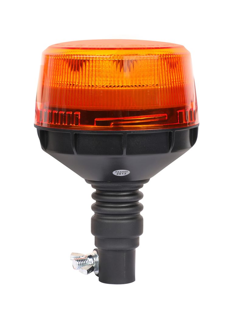 Výstražný LED maják, montáž na držák, oranžový, 24W, 12-24V Obrázek produktu 