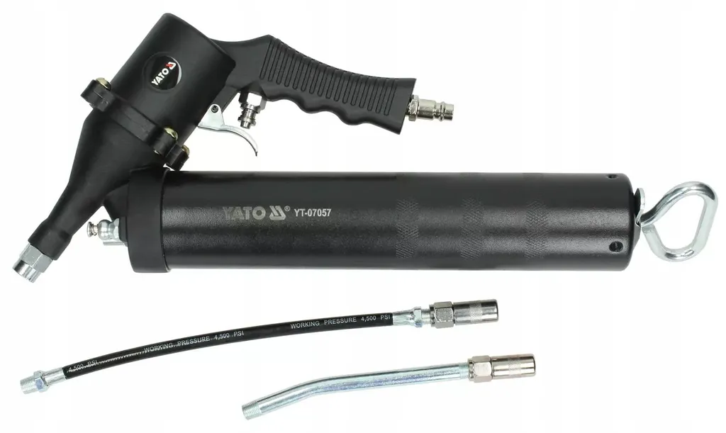 Pistolet à graisse pneumatique 400 ml : lubrifiez sans effort et net