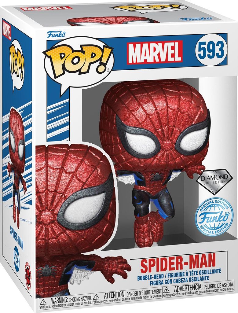 Marvel - Spider-Man 593 Special Edition Diamond - Funko Produktbild 