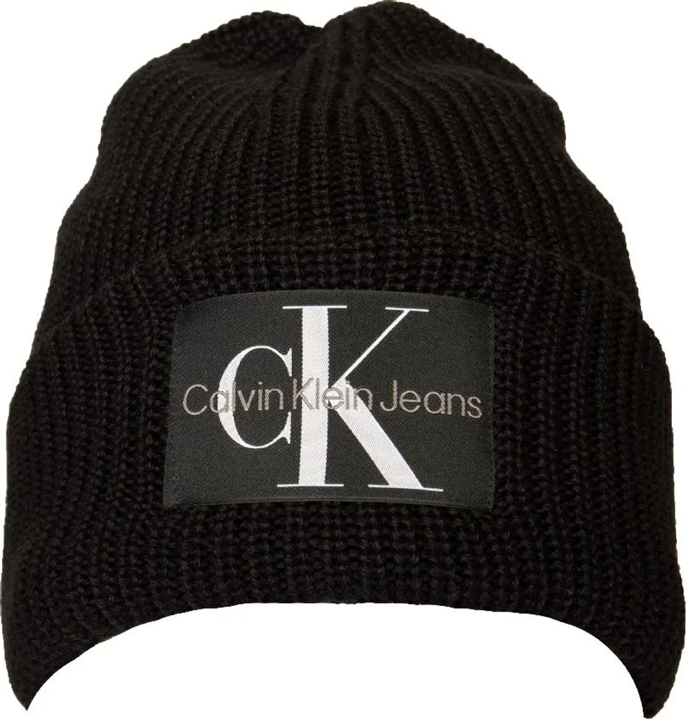 Cappello Uomo CK Calvin Klein Jeans ZW0ZW02228 Misto Lana Nero