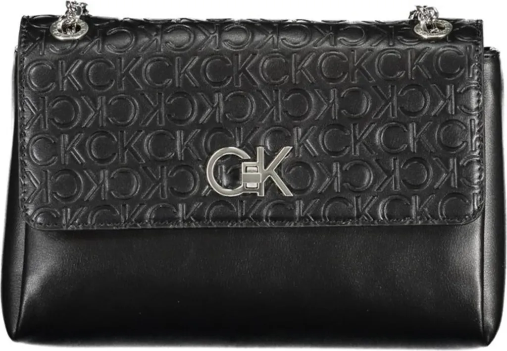 Sac à Main Noir Calvin Klein K60K611533 - Idéal pour Soirée et Ville