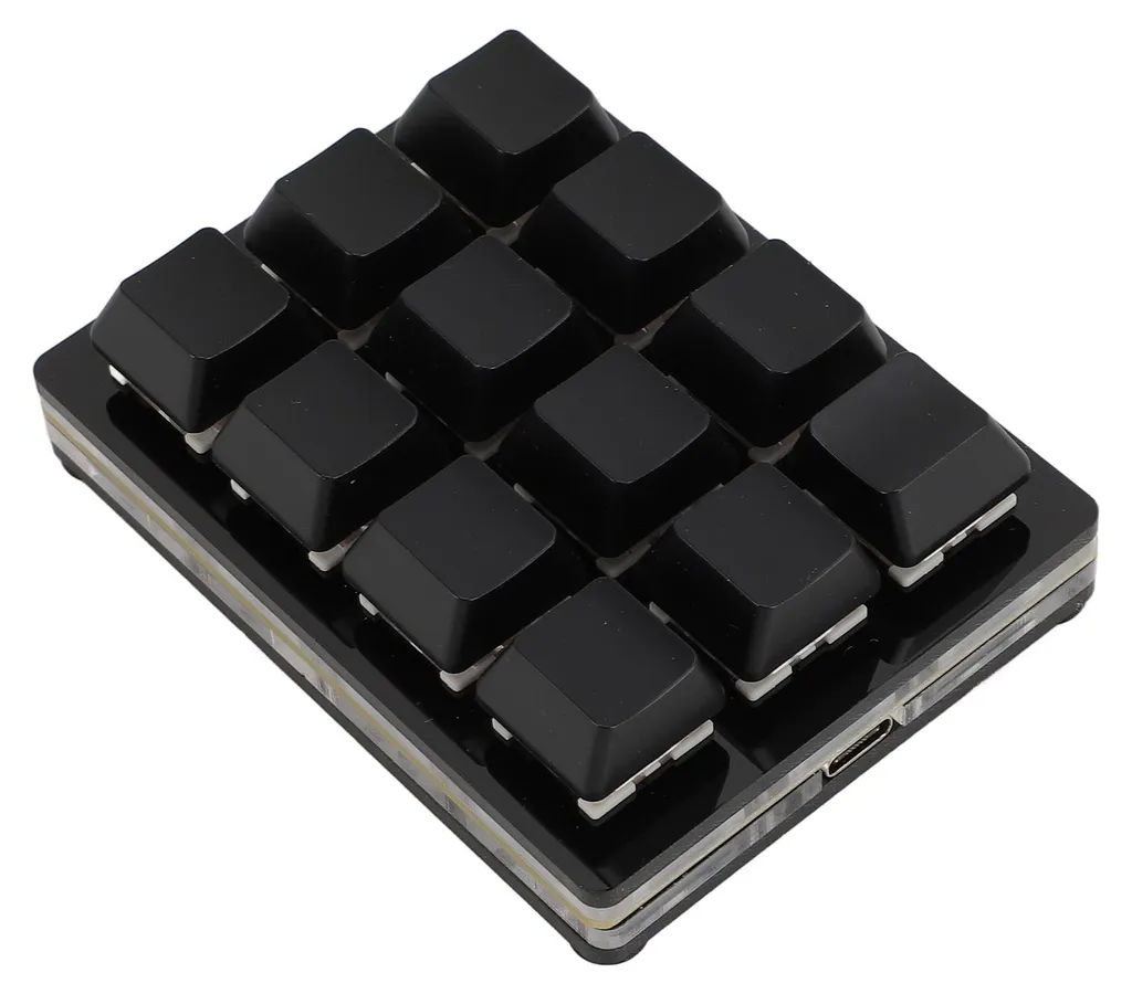Clavier mécanique RGB à switchs rouges 12 touches macros programmables - 4