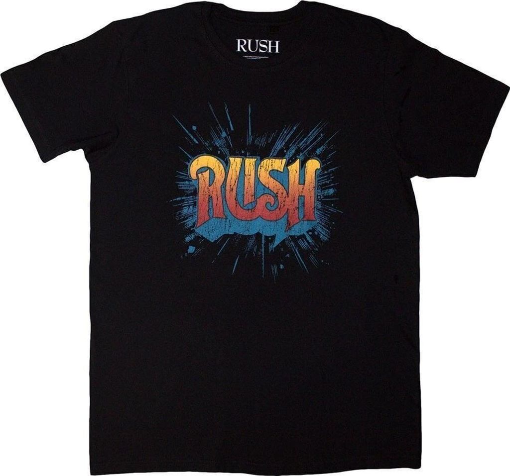 Rush Tour 74-75 Black 2XL T-Shirt