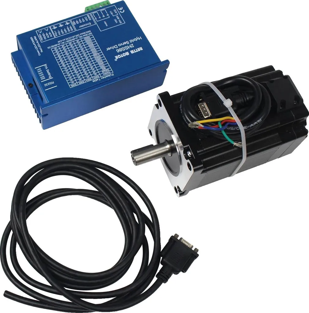 Moteur pas à pas asservi Nema34 - Kit servomoteur pour fraisage CNC