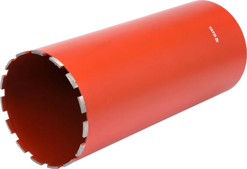 Couronne diamantée 182 mm pour béton armé et granit raccord 1 1/4 pouce