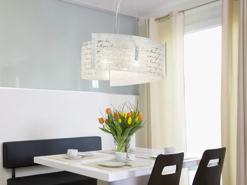 Lustre SIGNA blanc 302500301 - Éclairage central pour cuisine moderne - 5