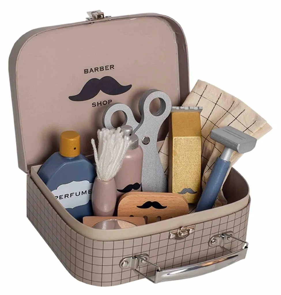 Coffret Rasage à l'Ancienne Barbier - Ensemble Complet Soin du Visage