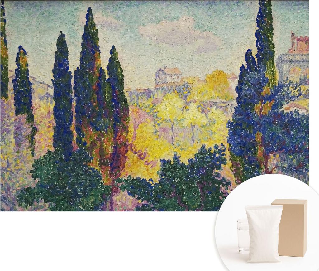 Fototapete - Wandbilder für Wohnzimmer - 152x104 cm - Dekorative Wandfolie - Modernes Design für Wanddekoration - Tapeten für Innenräume - Impr...