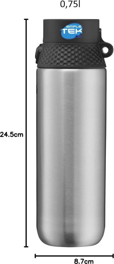 WMF 06.6451.6030, 750 ml, Sport, Edelstahl, Edelstahl