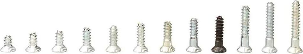 Snoli Skibindungsschraube 5.5x16 Mm 100 Einheiten Silber  Produktbild 