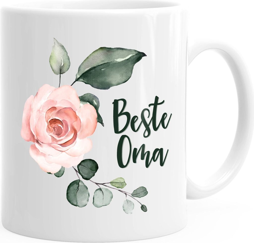 Kaffee-Tasse Beste Oma Geschenk Geschenk-Tasse MoonWorks® Produktbild 