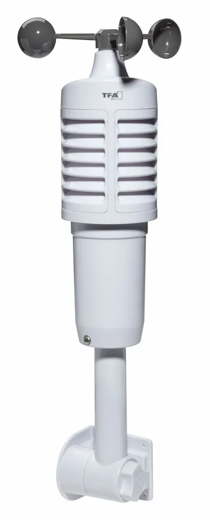TFA 30.3222.02 Émetteur de Vent et Thermo-Hygro de Rechange Blanc