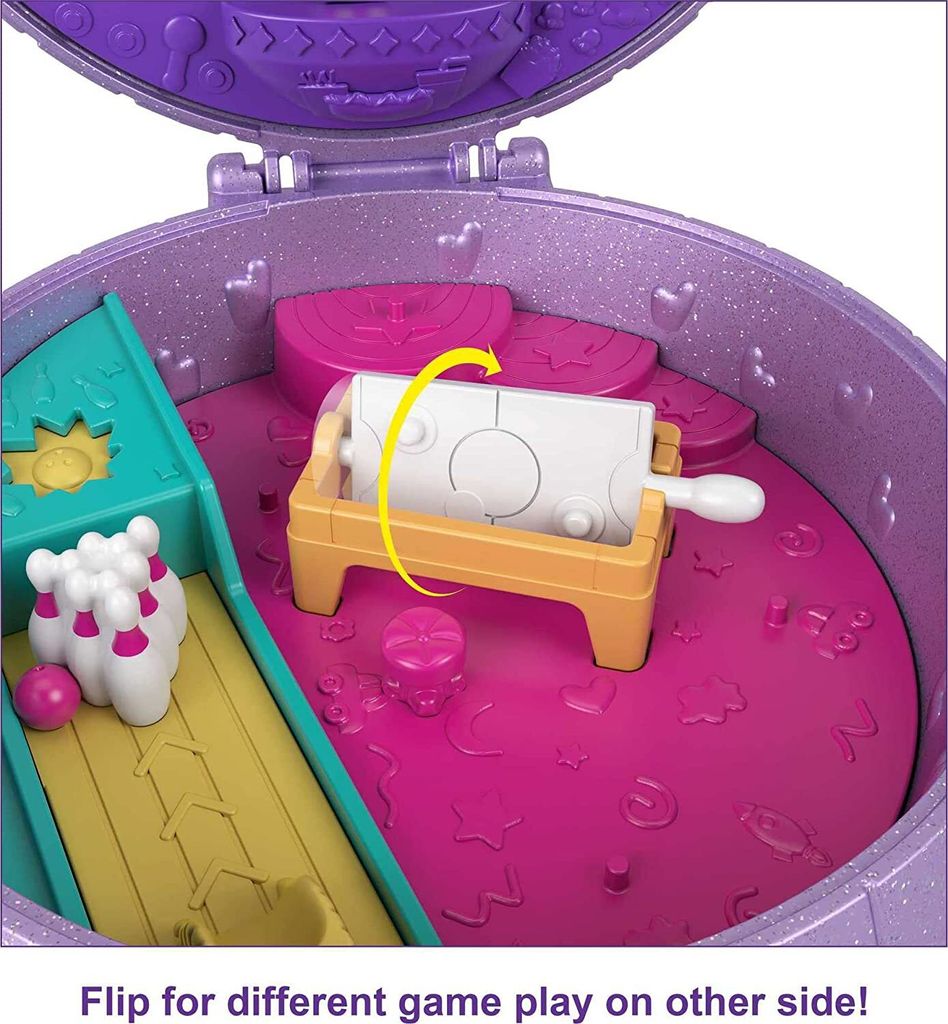 Polly Pocket Doppelspaß Rollschuhdisco Schatulle, zum Thema Produktbild 12