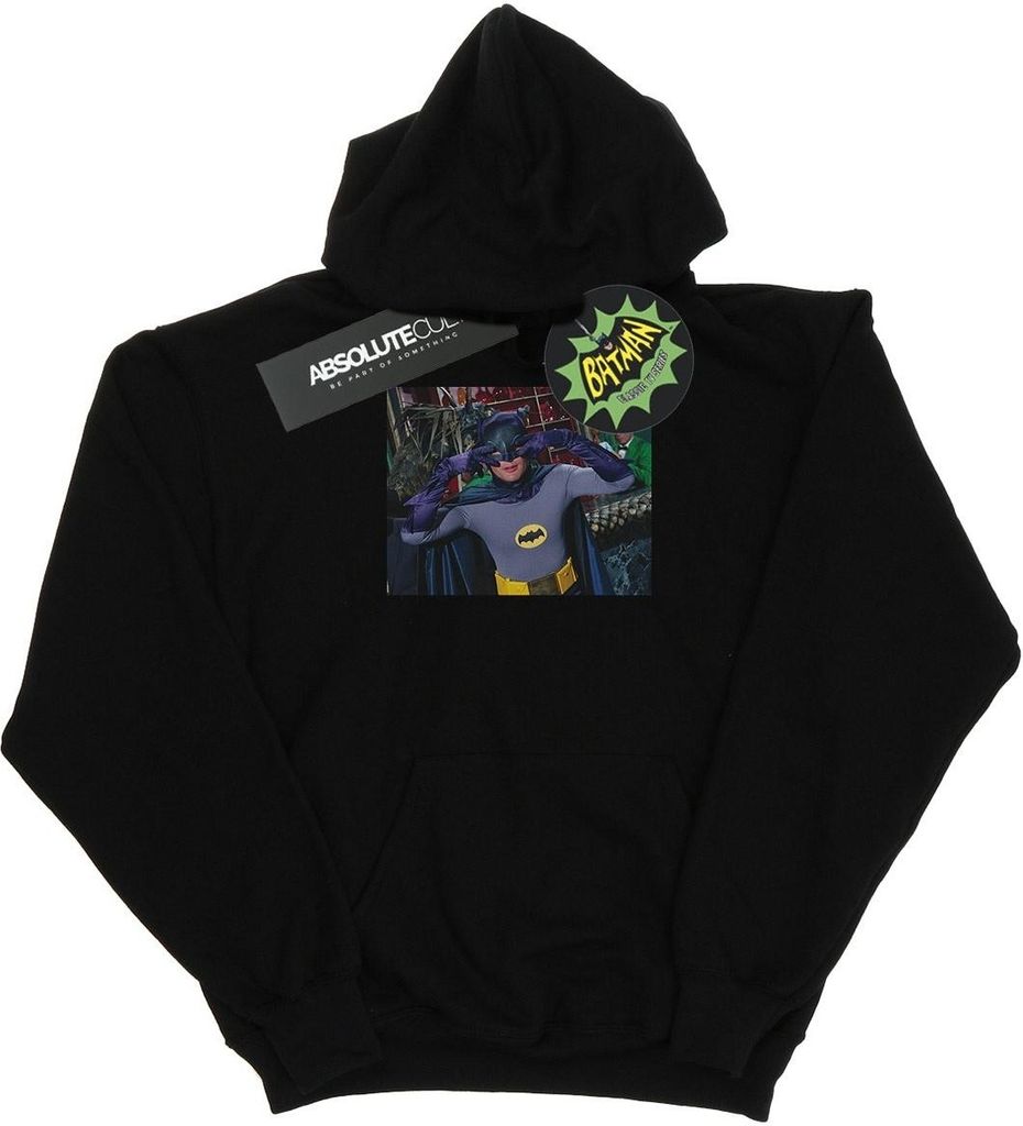 DC Comics - "Batman TV Series Batdance" Kapuzenpullover für Jungen BI4135 (128) (Schwarz)