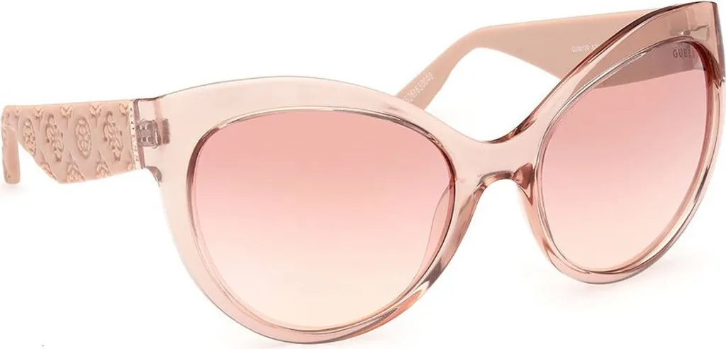 Lunettes de soleil Guess GU00130 6157U - Monture Aviateur en Métal Noir