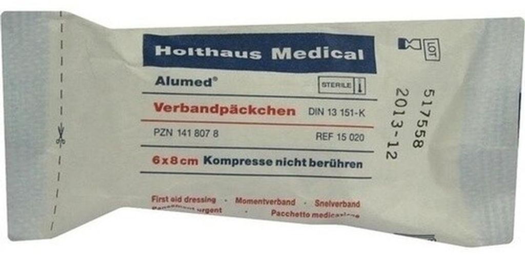 Holthaus Medical Alumed® verbandpakket met kompres, Productafbeelding 