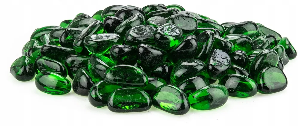 Décoration d'aquarium : Gravier vert 3 kg pour fond de bac sain