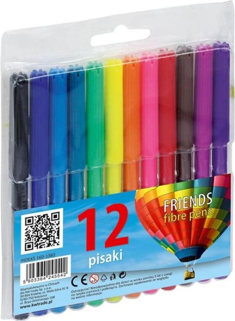 Pisaki Fiorello 12 kolorów
