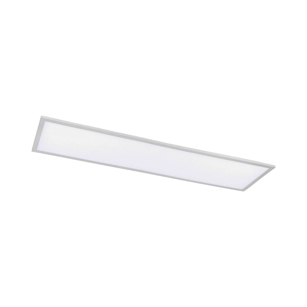 Arcchio LED-Panel Lysander, silber, 119cm, 50W, CCT, dimmbar