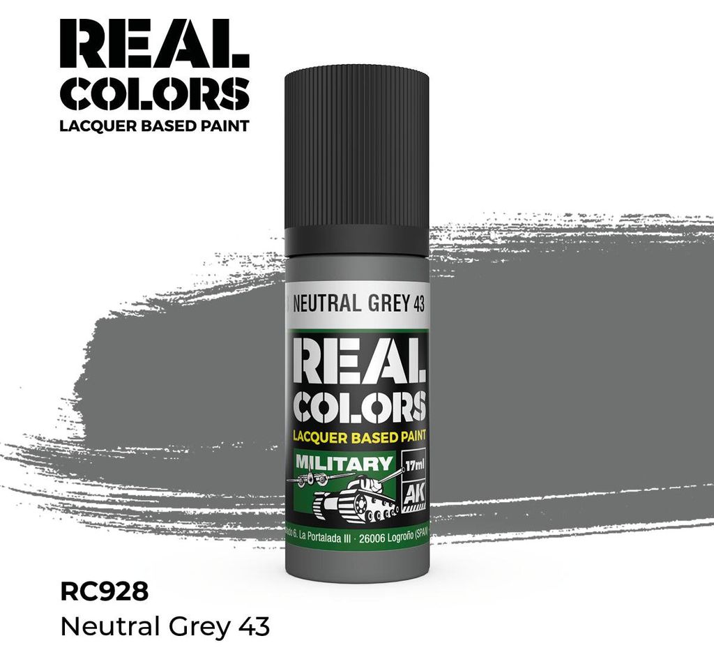AK Interactive Neutral Grey 43 (17ml) (RC928)