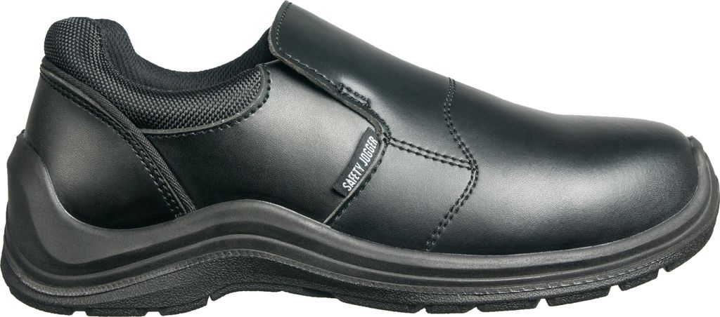 Safety Jogger S3 SRC Business-Halbschuh DOLCE, Leder, schwarz, bequem, Gr. 47
