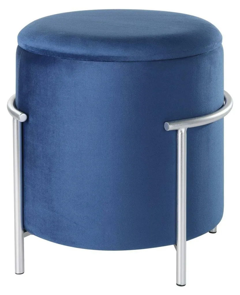 Tabouret d'appoint bleu Eglo MASHIKE : gain de place et design