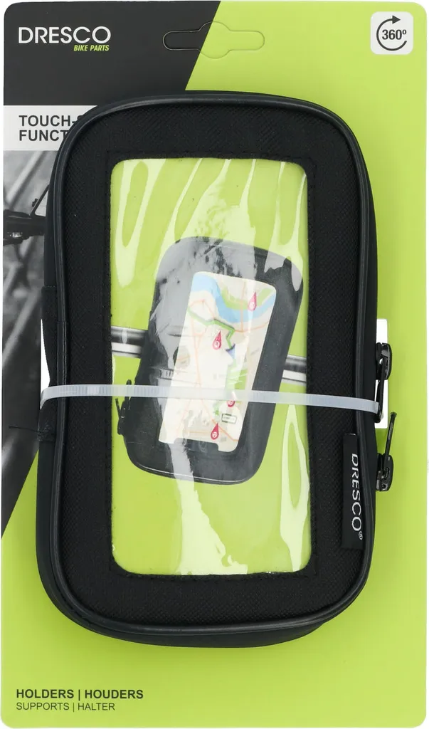 Dresco XXL Porta Cellulare Bicicletta - Il Top per Smartphone Grandi