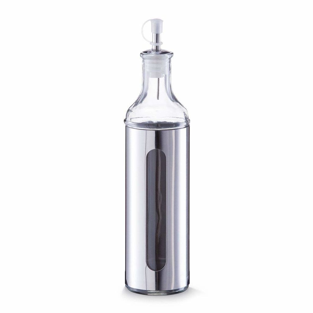 zeller Bouteille de vinaigre/huile INOX DH 7x28 cm argenté Image du produit 