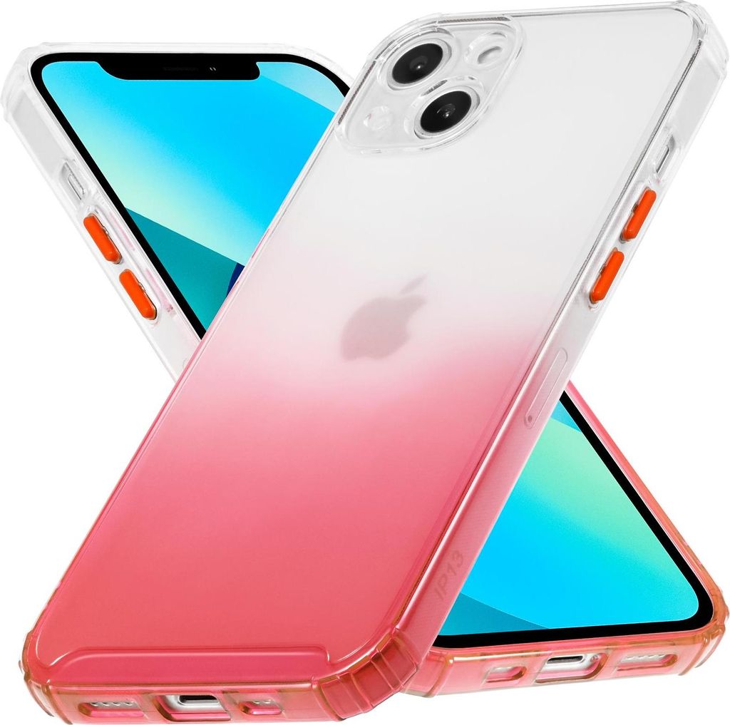 Farbverlauf Hülle für iPhone 13 Mini Schutzhülle Handy Case Kamera Schutz Cover