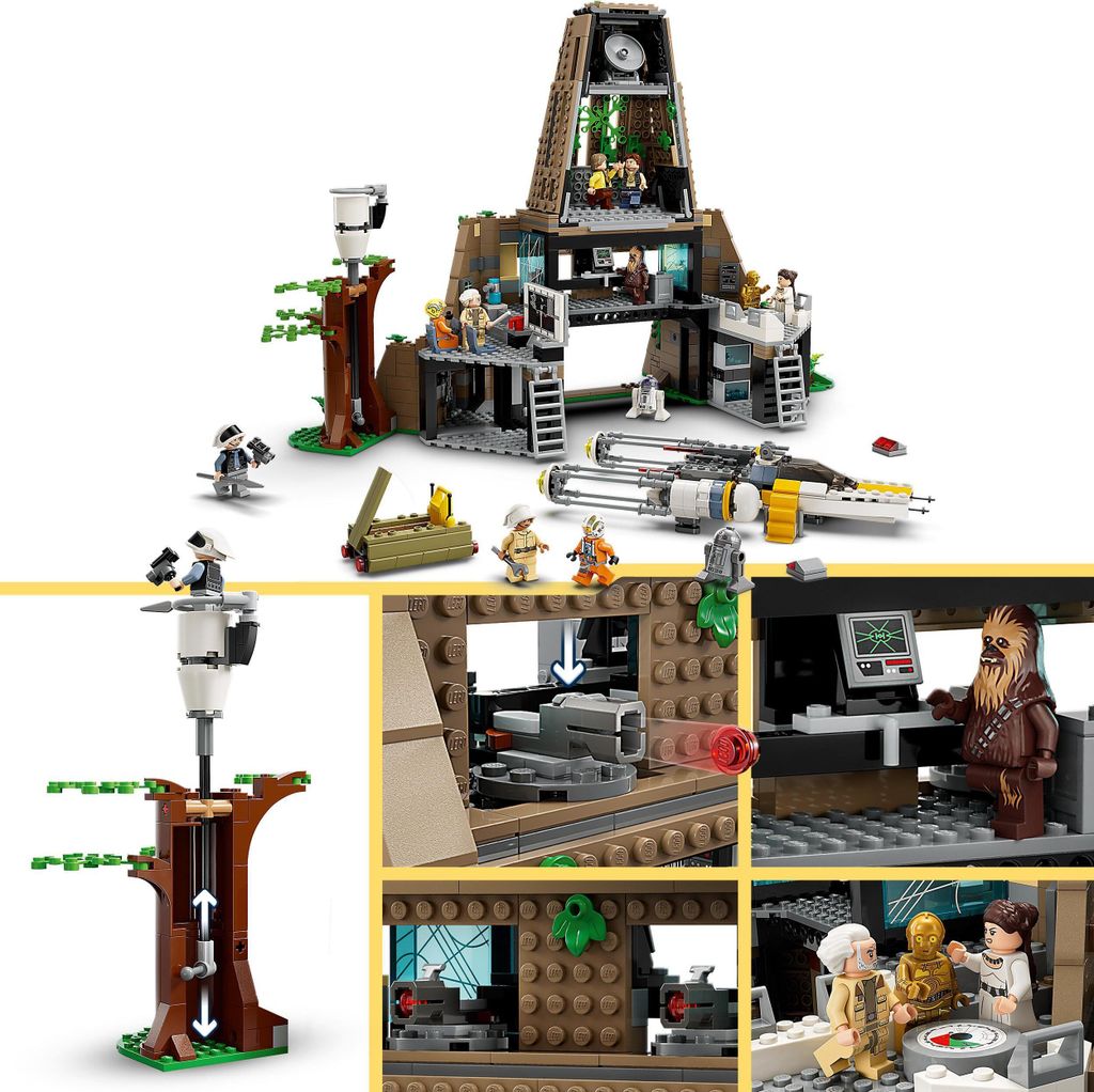 LEGO 75365 Star Wars: Eine Neue Hoffnung Rebellenbasis auf Produktbild 4