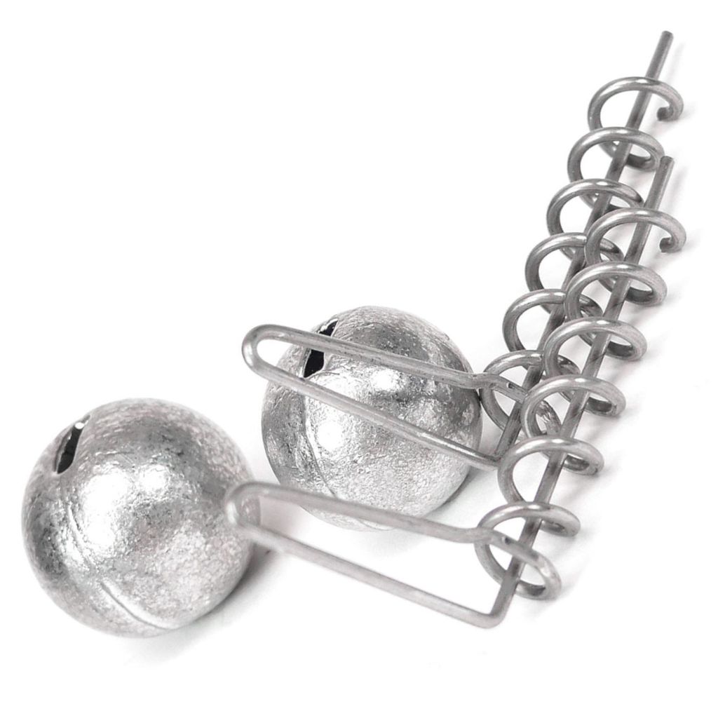 Pikecraft Shallow Screw System Set Heavy - 2 Schrauben + 2 Bleie