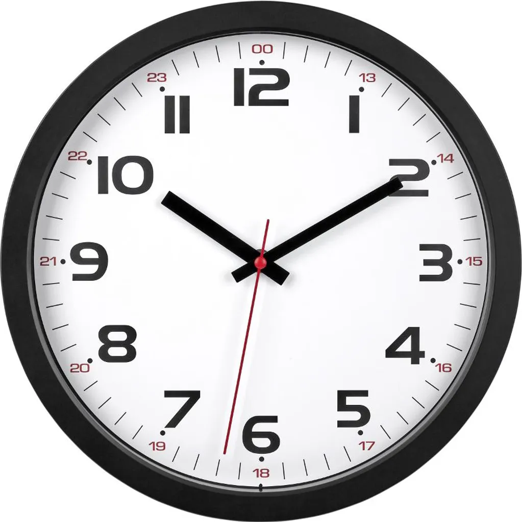 Horloge silencieuse TFA 60.3050 pour cuisine et bureau - Analogique