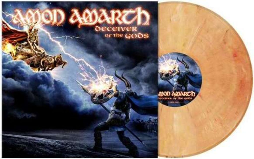 Amon Amarth - Deceiver Of The Gods (Ultimate Edition) (Beige/Red Marbled Vinyl)