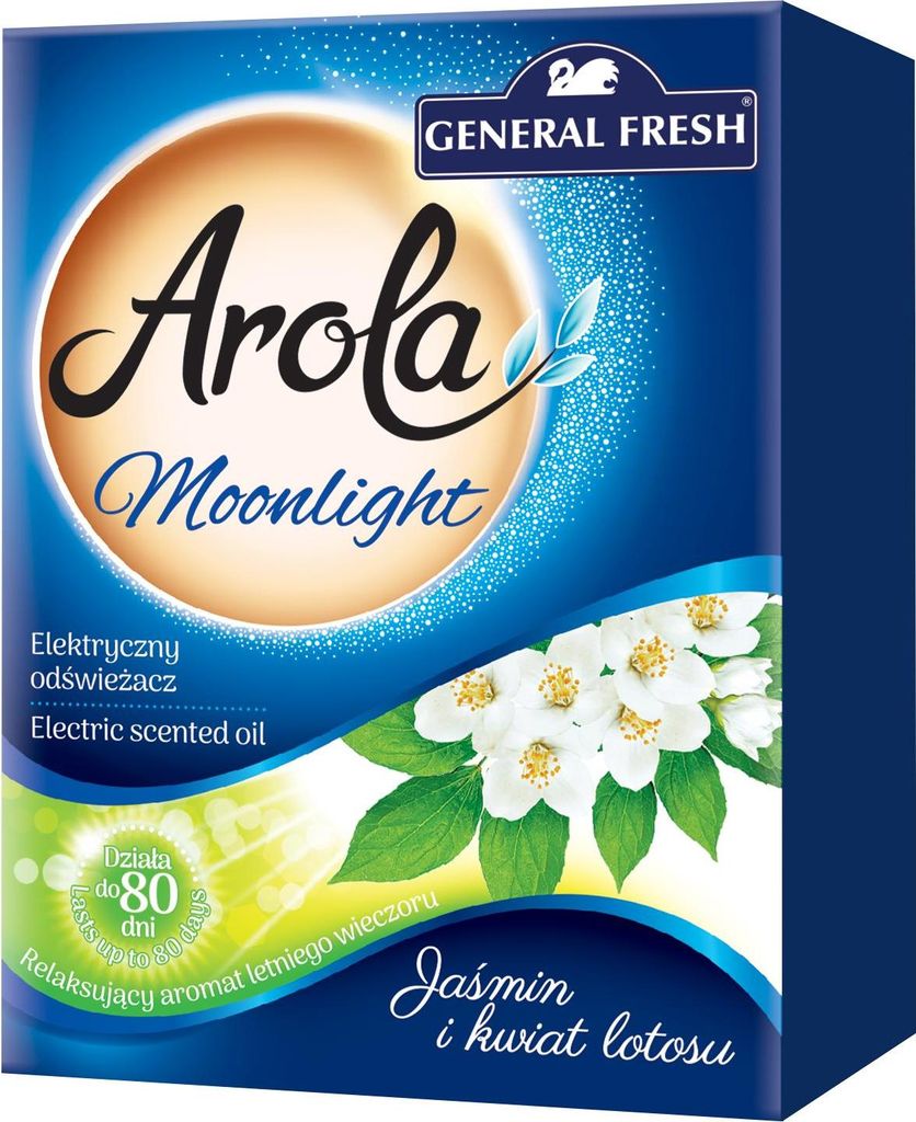 General fresh Wkład do elektrycznego odświeżacza Jaśmin i Kwiat lotosu, 25 ml