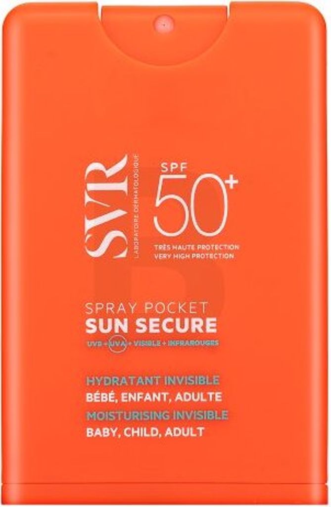 SVR Sun Secure Sonnenspray SPF50+ Moisturising Invisible Pocket Spray 20 ml