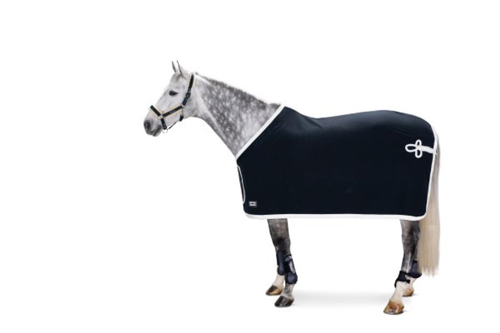 Fleece Abschwitzdecke Für Pferde – Größe 115 Cm, Farbe Granatapfel, Leicht & Saugfähig