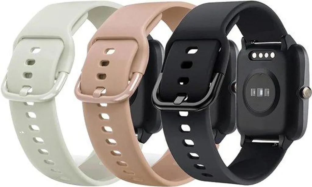 Bracelet sport 19mm pour montre lot de 3 idéal pour natation et fitness