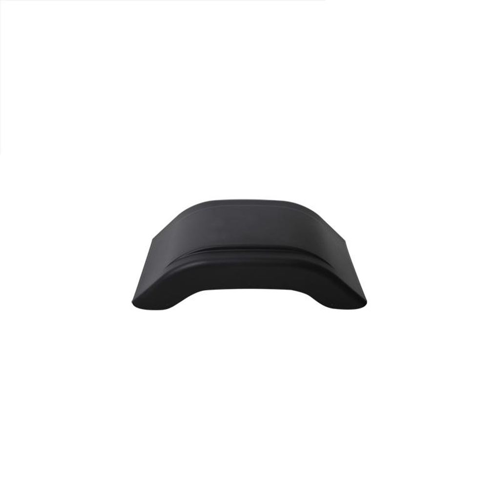 Spathschild-Kunststoff 37 cm Schwarz (2440) Produktbild 