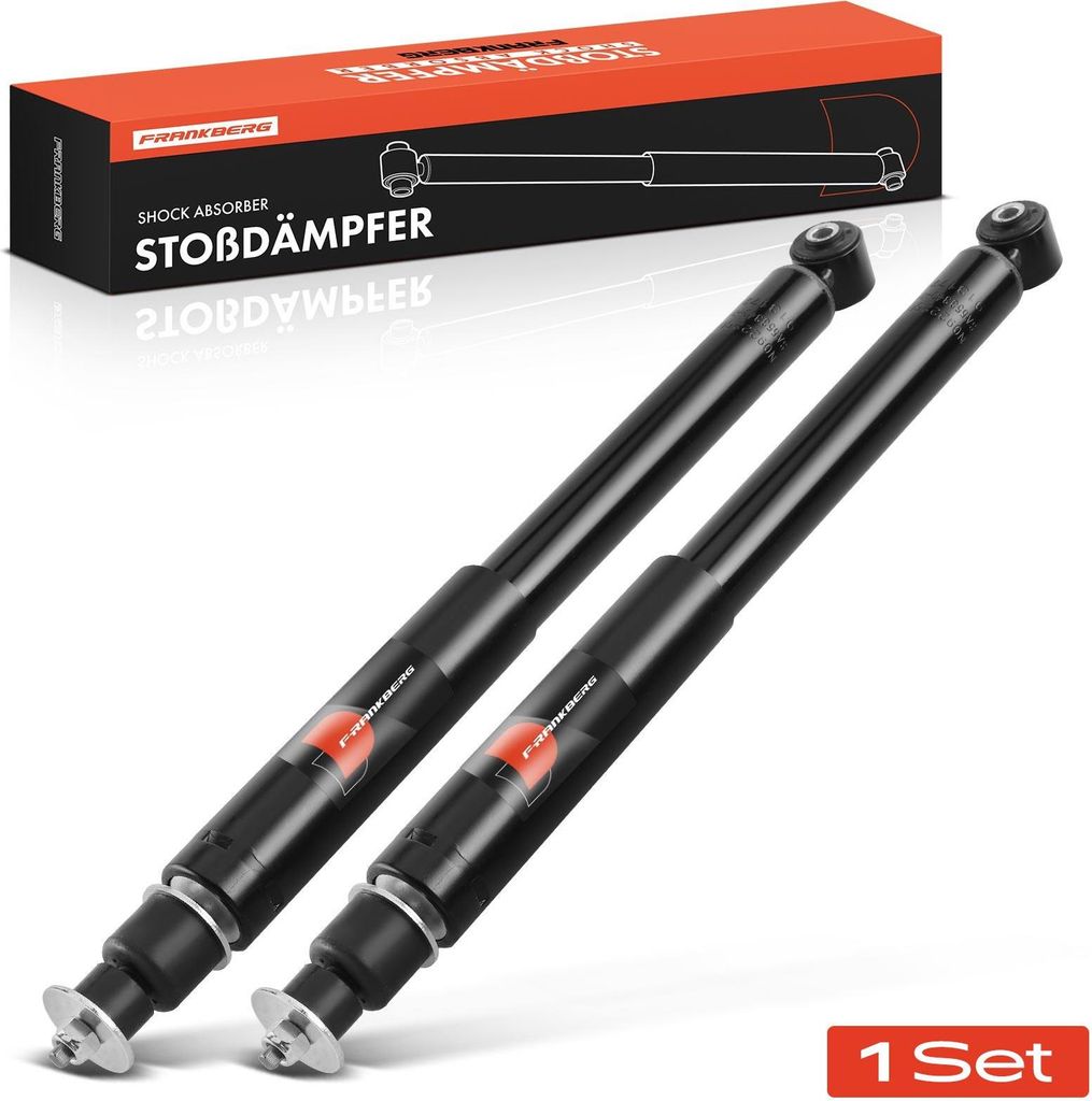 Frankberg 2x Stoßdämpfer Hinterachse für Mercedes-Benz A-Klasse W169 B-Klasse W245 2004-2012