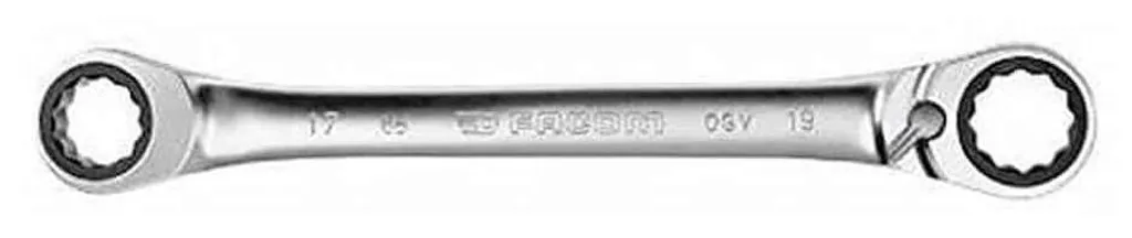 Clé à Cliquet 12/13 mm D-Work Précise en Acier pour Zones Difficiles - 7