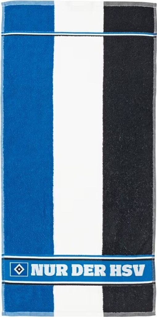 HSV Fanartikel HSV GOTS Handtuch Blockstreifen ohne 0 Produktbild 