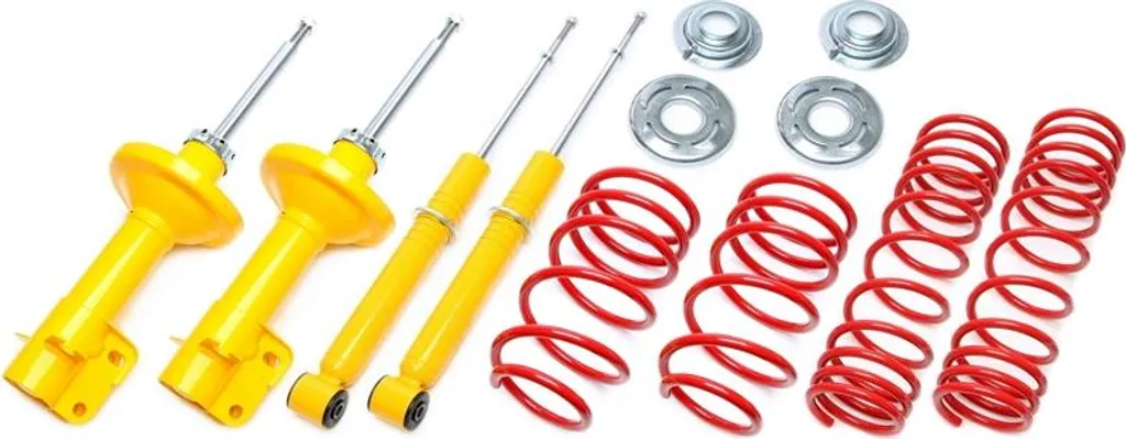 Ressorts et Amortisseurs Sport 40mm pour VW Golf 1 Jetta et Scirocco