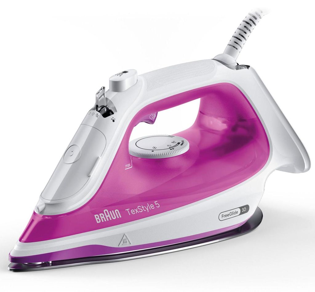 Braun TexStyle 5 SI 5225, Żelazko parowe, 2 m, 200 g/min, Zdjęcie produktu 