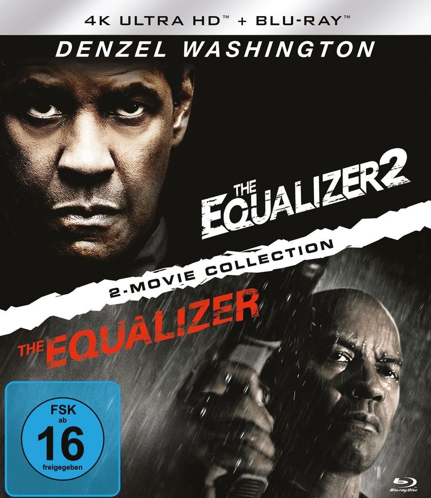 Equalizer 1 & 2 (2 4K-UHDs + 2 Blu-rays)