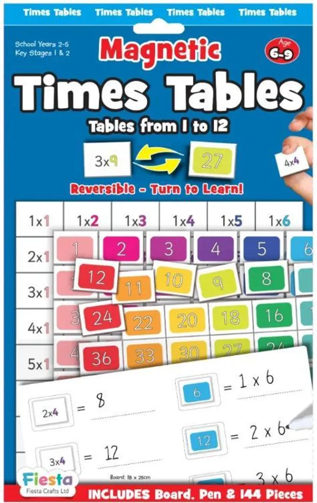 Tableau Magnétique Fiesta Crafts : Apprendre les Maths sans Stress