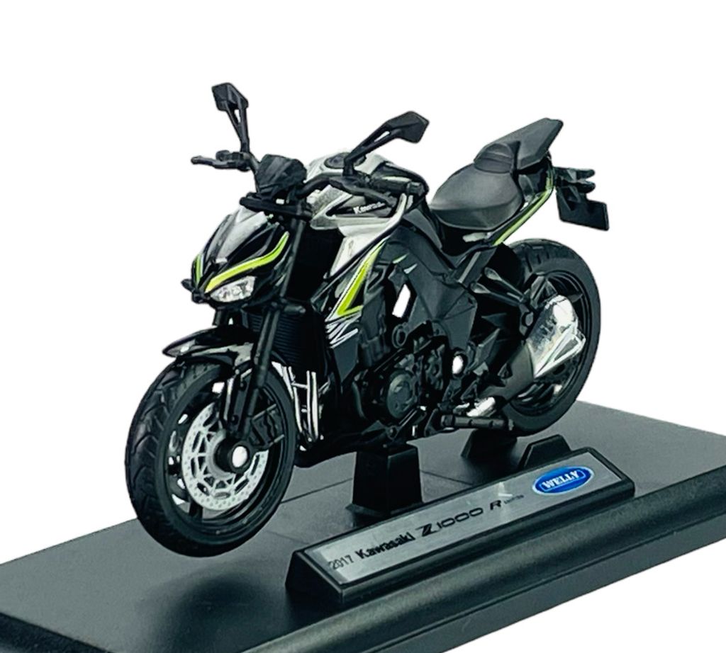 Welly 2017 Kawasaki Z1000 R Edition 1:18 10cm Motorrad Neu Produktbild 