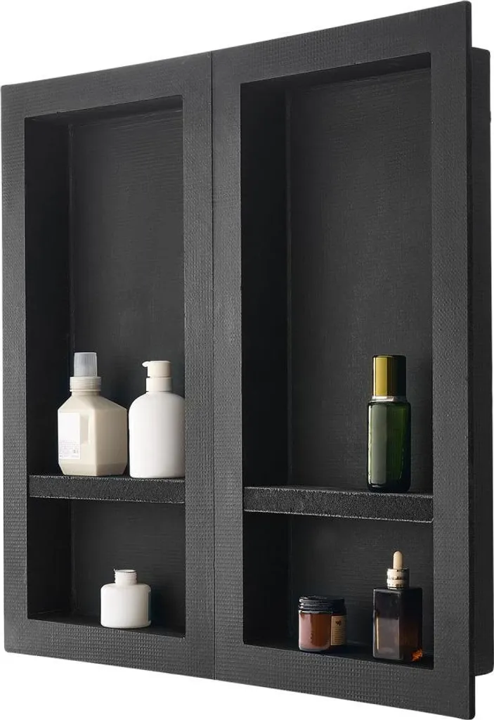 Niche murale douche pour salle de bain - Organisateur encastrable 81cm