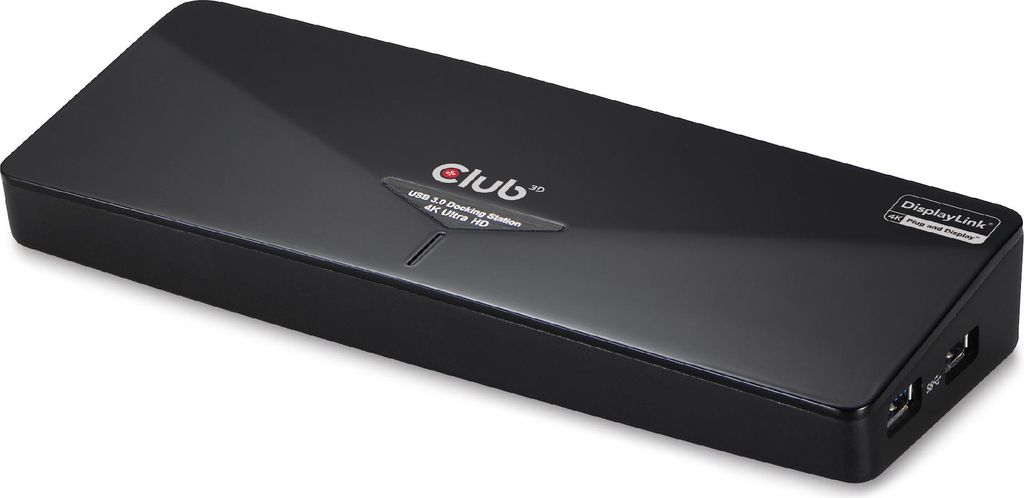 CLUB3D SenseVision USB 3.0 4K UHD Docking Station, Kábel, Obrázok produktu 