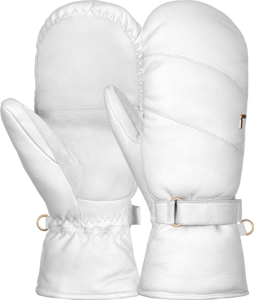 Reusch Fäustlinge Perla Mitten mit winddichter, atmungsaktiver Funktion 1100 white 8