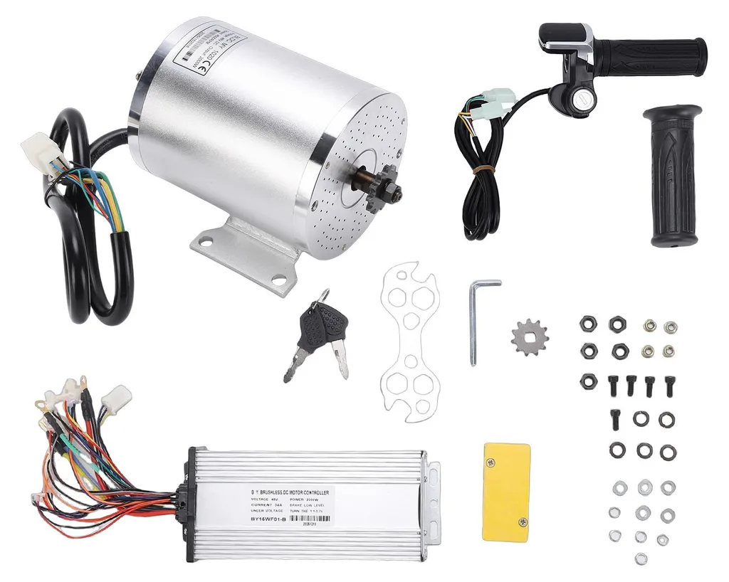 Motorisez votre Kart ou Moto : Kit Brushless 2000W Complet avec LCD